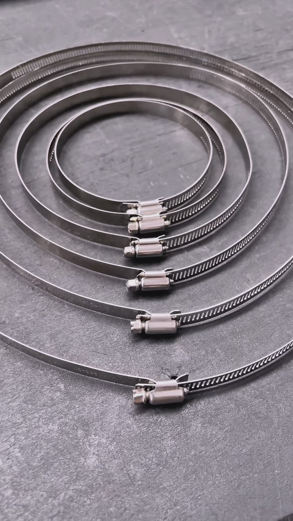 Abraçadeira Aço Inox 04 Pol. 100mm (02 Unds)