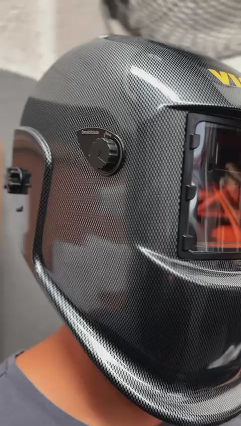 Máscara de Solda com Escurecimento Automático Optech VIC34623 - VICSA | CA34708