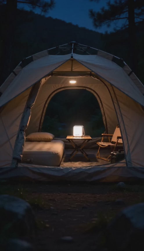 Lanterna Recarregável á Luz Solar com USB-C LED CP36 800 Lumens á prova d'agua