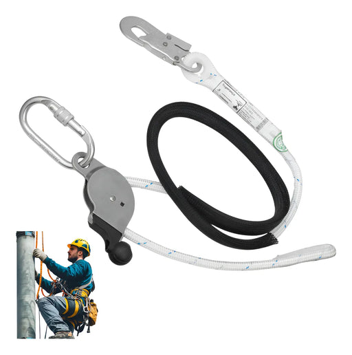 Talabarte Posicionamento em Corda e Regulador Inox 805218 PAROI - Facintos