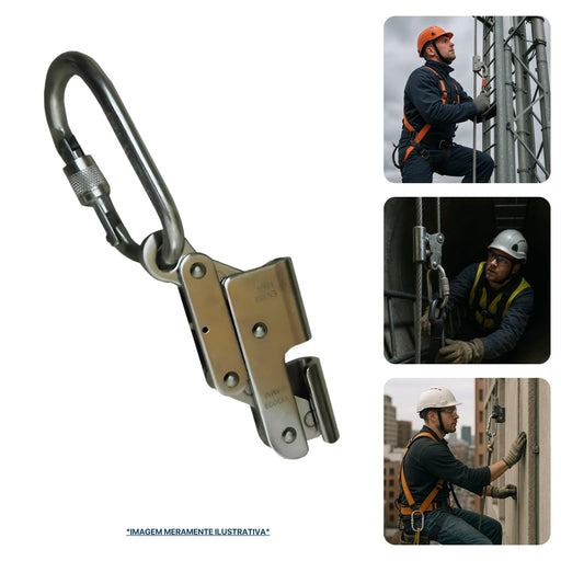 Trava Quedas Deslizante Para Cabo de Aço 8mm VIC29031 - Vicsa