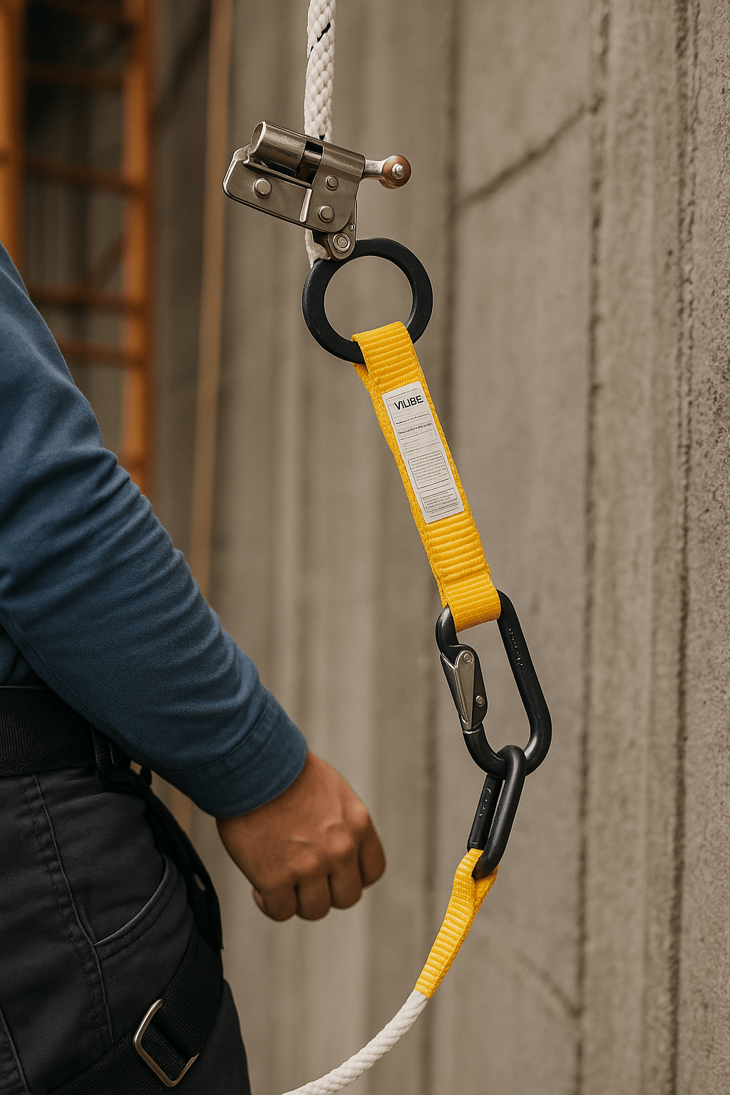 Trava Quedas Vicsa Para Corda 12mm Com Extensor VIC29041