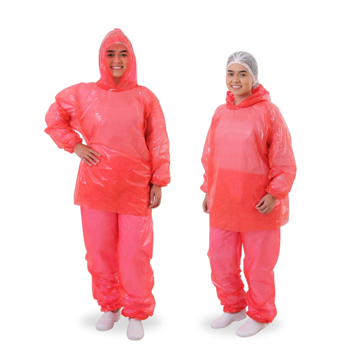 Uniforme de Segurança Vermelho – Conjunto Avental e Calça com Alta Resistência e Proteção para Indústrias e Laboratórios